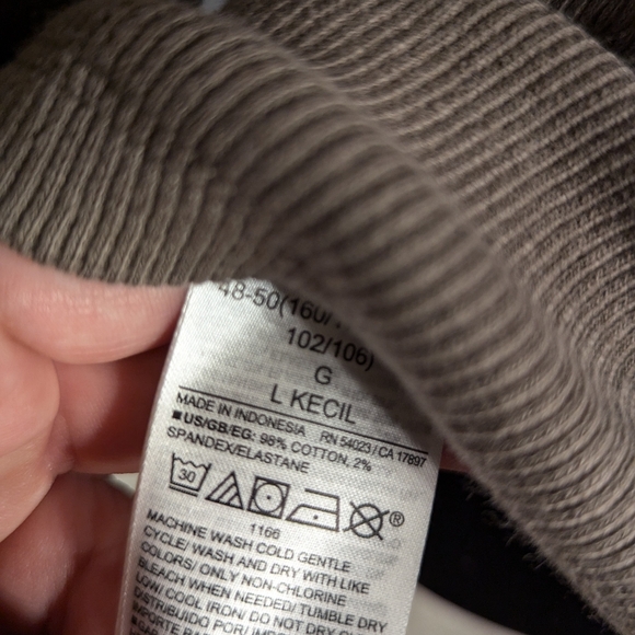 Nwt Asymmetrical Petite GAP Long Sleeve - Picture 5 of 5